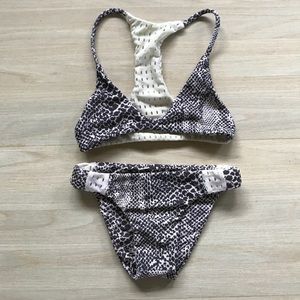 ACACIA Honey girls bikini sz L